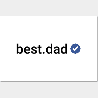 Best Dad Verified Posters and Art